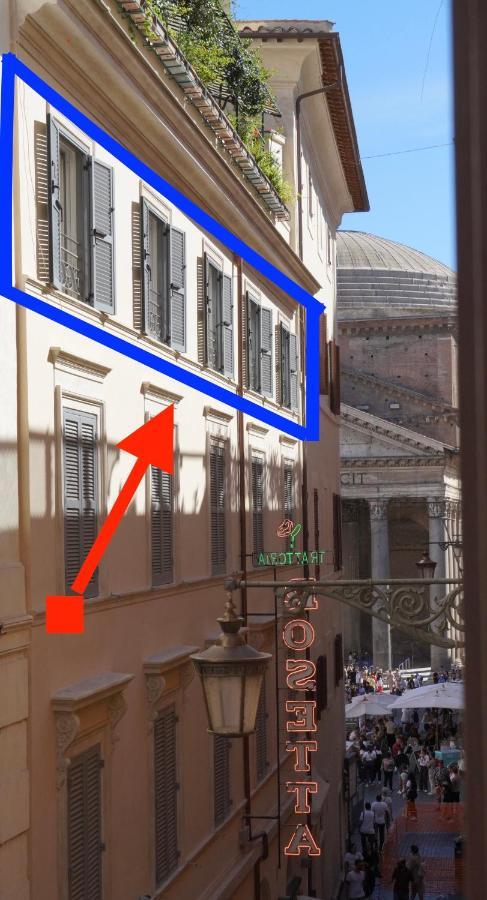 Ferienwohnung Luce Al Pantheon Rom Exterior foto